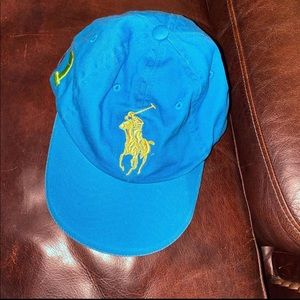 Blue polo hat